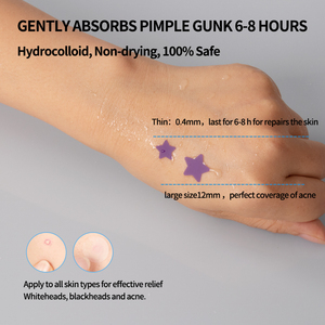 Tùy Chỉnh Nhãn Hiệu Riêng Hydrocolloid Trên Khuôn Mặt Mụn Trứng Cá Mụn Các Bản Vá Lỗi 40 Chấm Hàn Quốc Điều Trị Tại Chỗ Chống-Mụn Trứng Cá Mụn Vá Nhãn Hiệu Riêng - Product Image 4