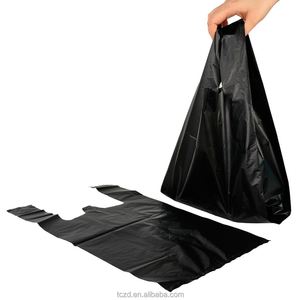 Bolsas de Compras Resistentes, Bolsas de Plástico Tipo Camiseta con Asas Reforzadas para Empaque de Mercancía en Tiendas Minoristas - Product Image 3