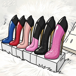 <span class=keywords><strong>Parfum</strong></span> pour femme en flacon <span class=keywords><strong>forme</strong></span> stiletto 75 ml, senteur florale moderne longue tenue pour usage quotidien - Product Image 2