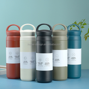 Bouteille d'eau isotherme en acier inoxydable à double paroi à la mode en gros pour adultes Thermos de bureau personnalisé - Product Image 1