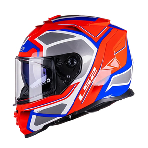 Casque de moto LS2 anti-buée intégral pour hommes et femmes, casque de moto à double visière, protection 3C, toutes saisons, universel - Product Image 3