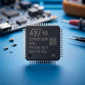 ไมโครคอนโทรลเลอร์แขน LQFP-64 STM32F103RBT6-32BIT MCU Cortex M3แฟลช20KB 128K - Product Image 3