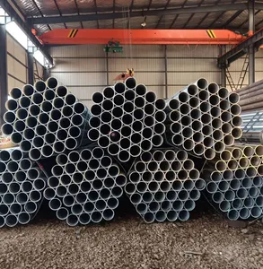 Ống sắt thép 10 ft Vòng mạ kẽm rắn EMT ống đường ống dẫn dầu GB erw hệ thống ống nước nhúng nóng ống thép mạ kẽm 0.5-80 mm