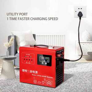 Batterie au lithium rechargeable solaire portable tout-en-un ESG 300W/600W/1000W avec contrôleur MPPT pour alimentation solaire automobile - Product Image 4