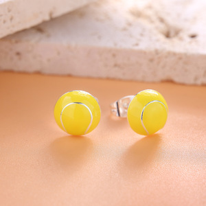 JOYFFO-Boucles d'oreilles de <span class=keywords><strong>basket</strong></span>-ball hypoallergénique pour adolescentes mamans, panier de Pâques - Product Image 4