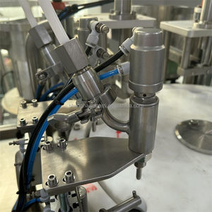 Đầy đủ tự động Lotion mỹ phẩm lỏng 30ml 60ml lọ nhỏ Boston Máy rót chai đóng nắp niêm phong thiết bị đóng gói - Product Image 3