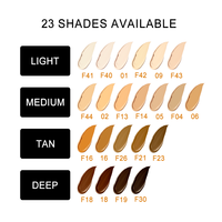 Fond de Teint Haute Qualité Maquillage Tenue 24h Végétalien Marque Privée Fini Mat Couvrance Totale