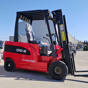 מחיר מפעל מלגזה חשמלי מלגזה 1-3.5 טון קיבולת מחסן שימוש תעשיות בנייה 6 מ 'הרמה כולל תורן מנוע - Product Image 4