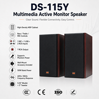 Sistema de PA DSZ DS-115Y de 50W para Metal con Woofer de Rango Completo de 4.5 Pulgadas para Educación Musical en el Aula