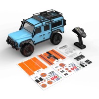 MJX MJXH8H V2 FOC Brushless 1/8 Véhicule d'escalade professionnel 8CH Voiture RC Crawler Prêt à l'emploi Portée 120m Chargeur métallique extérieur