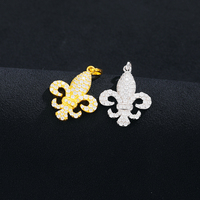 Collier pendentif en moissanite VVS, ensemble de bijoux en argent sterling 925, plaqué or 14k 18k, collier en moissanite pieuvre