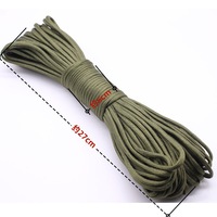 Corde Paracord en Gros 550, Type 7 Brins, 4mm, 100 FT, pour Bracelets, Cordons et Camping