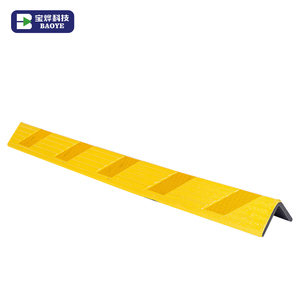 Protections d'angle de sécurité Baoye pour garage, garde-murs en plastique et caoutchouc, moulés par compression prismatique haute intensité, personnalisés pour routes - Product Image 5