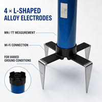 Détecteur de métaux et de l'eau hors ligne ADMT-1GT2 AIDU pour 8 kHz, portée 100 m, IP54, Gold Rod Pro