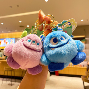 Llaveros de Peluche de Dibujos Animados al por Mayor, Material de Algodón, Colgante para Mochila Escolar, Juguete de Peluche - Product Image 2