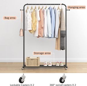 Perchero de Estilo Nórdico, Perchero Vertical de Metal para Ropa, Percheros para Colgar Ropa - Product Image 3