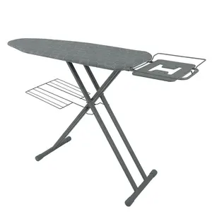 Metal Tábua Topo Dez níveis de ajuste de altura de mesa Dobrável de passar roupas Acessórios No Atacado Personalizado