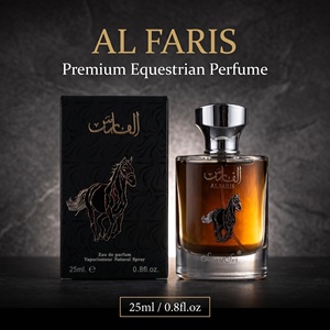 Eau de <span class=keywords><strong>Parfum</strong></span> Thème Équestre Arabe 25ml – <span class=keywords><strong>Parfum</strong></span> Léger Portable avec Bouteille Gravée Cheval pour Trajet Quotidien et Rendez-vous - Product Image 1