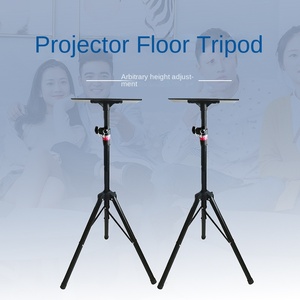 Metal Projektör Hareketli <span class=keywords><strong>Tripod</strong></span> Braketi Kalınlaştırılmış Tasarım 40x30CM Yük Kapasitesi Kabarcık Seviyesi - Product Image 2