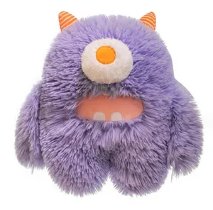 Harig Klein Monster Pluche Pop Creatief Groot Oog Monster Knuffel