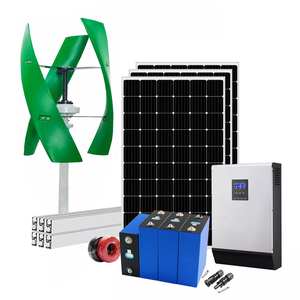 Sistema solar doméstico ELEGE 5kw turbina eólica 10kw sistema de control inverso sistema de suministro de energía integrado - Product Image 1
