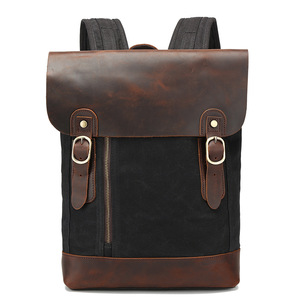 Outdoor Travel Denim Unisex <b>Backpack</b> Large Capacity Water-Resistant Computer Bag Curved Shoulder <b>Backpack</b> RTS Bulk Mixed Order - Product Image 2