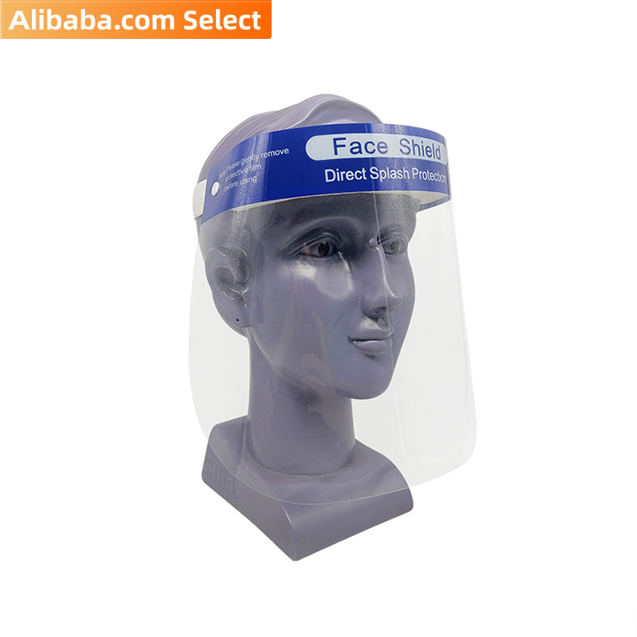 Disposable Safety Transparent Face Protection Shield with CE Certified (200pcs/Carton)