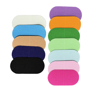 Oval Shape Colored Strong Somnific Breath Sleep <b>Strips</b> Anti Snoring <b>Strip</b> Mouth Sleep Tape Bamboo Silk Mouth Tape for Sleeping - Product Image 1