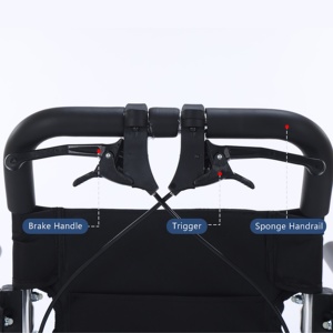 Produits de soins pour personnes <span class=keywords><strong>âgée</strong></span>s <span class=keywords><strong>fauteuil</strong></span> roulant produits tendance 2024 nouveautés <span class=keywords><strong>fauteuil</strong></span> roulant manuel chaise médicale - Product Image 3