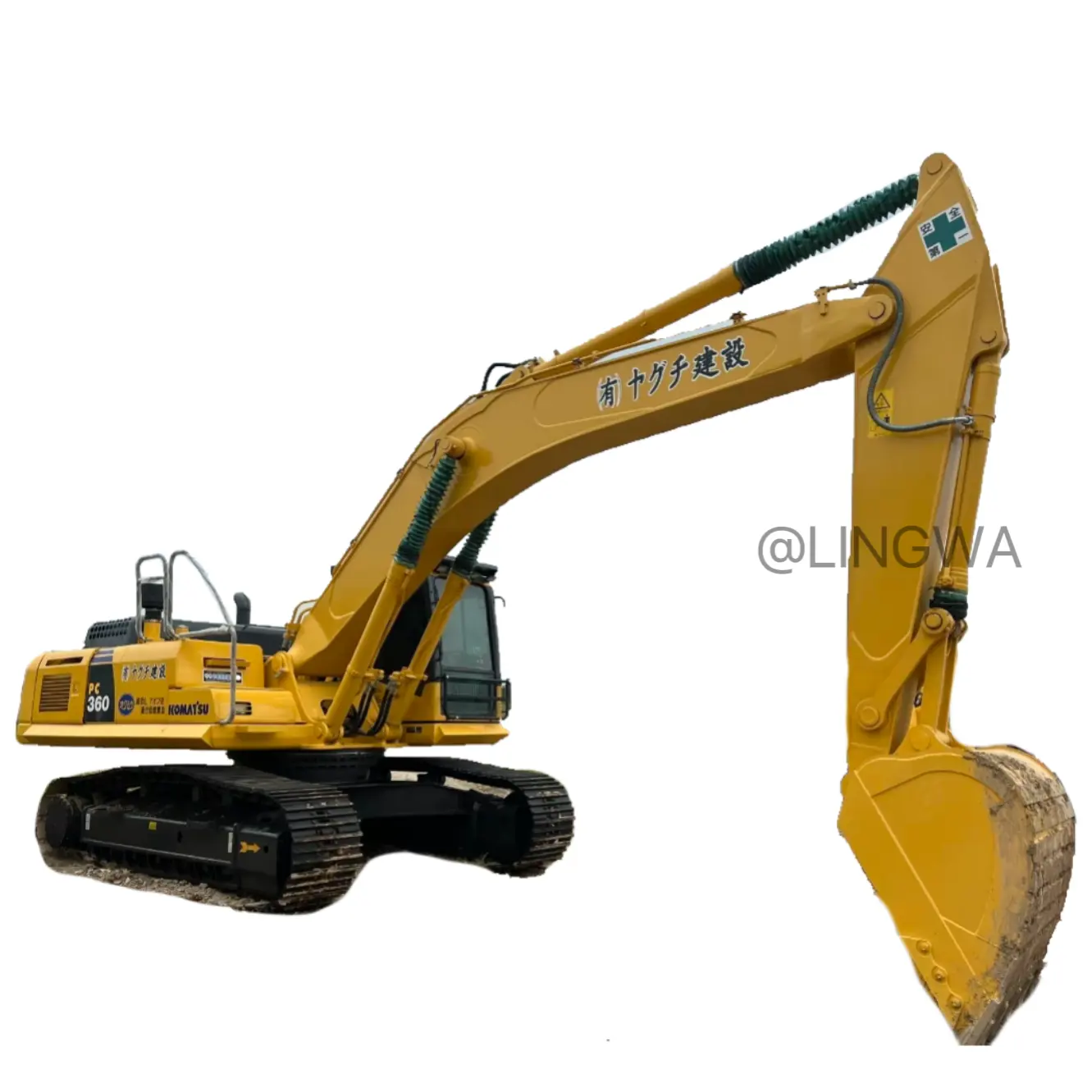 รถตักดินมือสองที่ Komatsu360 pc300 36ton ญี่ปุ่น pc390 pc350 pc450 komatsu360 pc360-7 Komatsu