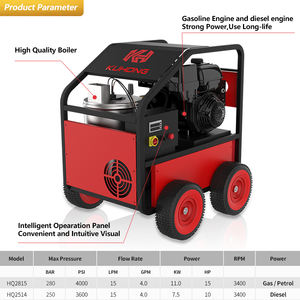 Kuhong Hogedrukreiniger Stoomreiniger 4000psi 4gpm 380v Commerciële Diesel Aangedreven Heetwater Hogedrukreiniger - Product Image 2