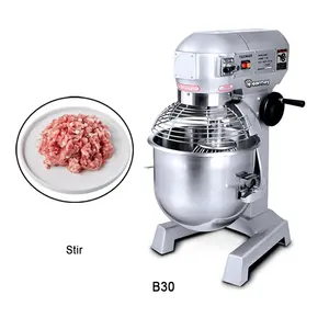 Yearmay 30 Liters Commercial Dough Mixer Bread Machine Spiral Food Mixer Planetary Mixer