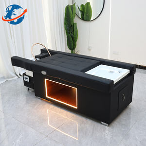 Multifunktion ales Thai <span class=keywords><strong>Massage</strong></span> bett Salon Elektrische Rückenlehne Lift Pediküre Haar wasch stuhl Kopf Spa Shampoo Bett - Product Image 3