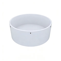 Piscine gonflable en PVC Drop Stitch colorée pour enfants et adultes - Durable, portable, utilisable par plusieurs personnes, formes rectangulaires/rondes