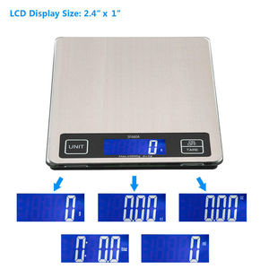Veidt Weighing Slim Design Weight Balance Kitchen <b>Scales</b> Digital Stainless Steel Electronic Food <b>Scale</b> for Measuring SF-2013 Hig - Product Image 2