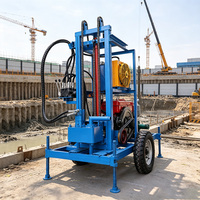 Machine de forage de puits d'eau avec livraison gratuite, foreuse de 150 m pour l'approvisionnement en eau intérieur, pompe solaire, irrigation, prix direct de gros