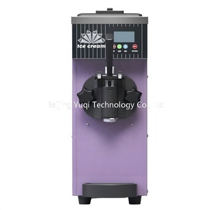 <span class=keywords><strong>Machine</strong></span> à <span class=keywords><strong>glace</strong></span> molle commerciale violette compacte pour petits cafés et stands mobiles – Se démarque dans les cafés, kiosques et marchés nocturnes - Product Image 5