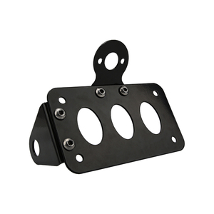 Cadre de <span class=keywords><strong>Plaque</strong></span> d'<span class=keywords><strong>Immatriculation</strong></span> Universel en Métal, Support de Feu Arrière, Réglable, pour Moto - Product Image 6