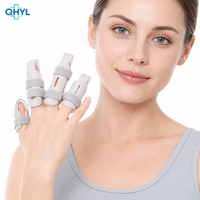 Attelle de doigt ovale réglable confortable pour adulte – Protection de base unisexe pour la fixation des doigts