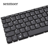 CLAVIERS 120S-11IAP pour Lenovo Ideapad 120S-11IAP 120S-11 120S UK Us Fr Pt Br Ru Sp Gk Layout Clavier d'ordinateur portable Noir