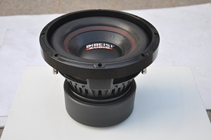 Haut-parleur de woofer de voiture DIBEISI logo personnalisé en gros (JAMAIS AU DÉTAIL) 6.5/8/10/12/15/18 pouces subwoofer spl audio de voiture AS6501 - Product Image 2