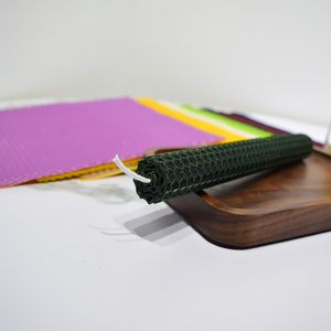 Feuilles <span class=keywords><strong>de</strong></span> fond <span class=keywords><strong>de</strong></span> teint en <span class=keywords><strong>cire</strong></span> <span class=keywords><strong>d</strong></span>'<span class=keywords><strong>abeille</strong></span>, étiquettes <span class=keywords><strong>de</strong></span> bougies naturelles <span class=keywords><strong>pour</strong></span> église, vente en gros, couleur personnalisée, 12 pièces - Product Image 5