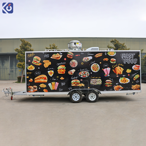 Remolques de Comida CAMPTRL, Camión de Comida Móvil para Helados y Snacks con Cocina, Carro de Comida para Hamburguesas y Café - Product Image 5