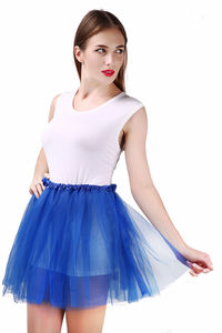 Nouvelle arrivée, jupes droites pour femmes de haute qualité, respirantes, 100% polyester, <span class=keywords><strong>jupe</strong></span> tutu en <span class=keywords><strong>tulle</strong></span> pour femmes - Product Image 6