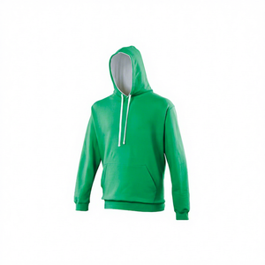 Sudaderas con Capucha para Hombre, Invierno, Forro Polar, Ecológicas, Lisas, Teñidas, Poliéster/Algodón - Product Image 1