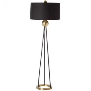 Nouveau design Triangle lampadaire E27 fer métal noir moderne trépied lampadaires pour salon - Product Image 6