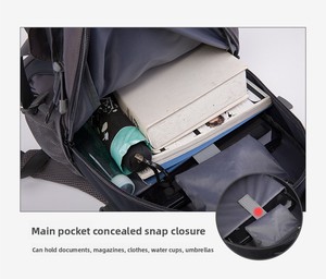 Mochila <span class=keywords><strong>Tomic</strong></span> Unisex Impermeable, Antirrobo y Resistente, Ideal para Viajes Cortos de Negocios y Actividades al Aire Libre, Éxito de Ventas Internacional - Product Image 3