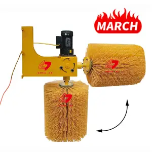 Zhenda High Resistant Double Heads Cow Brush Equipment for Breeding