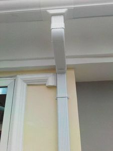 Sistema de Drenaje de Agua de Lluvia Ecológico para el Sur de Asia, Canal de Drenaje Flexible de Polímero y Hormigón de 5.2/7 Pulgadas, <span class=keywords><strong>Canaleta</strong></span> de Lluvia, Duración de por Vida - Product Image 2