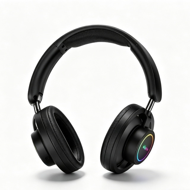 Wireless Bluetooth Headphone Over Ear Style, Bluetooth 5.4 Headset with LED Battery Indicator 36mm Driver 200mAh for Daily Use